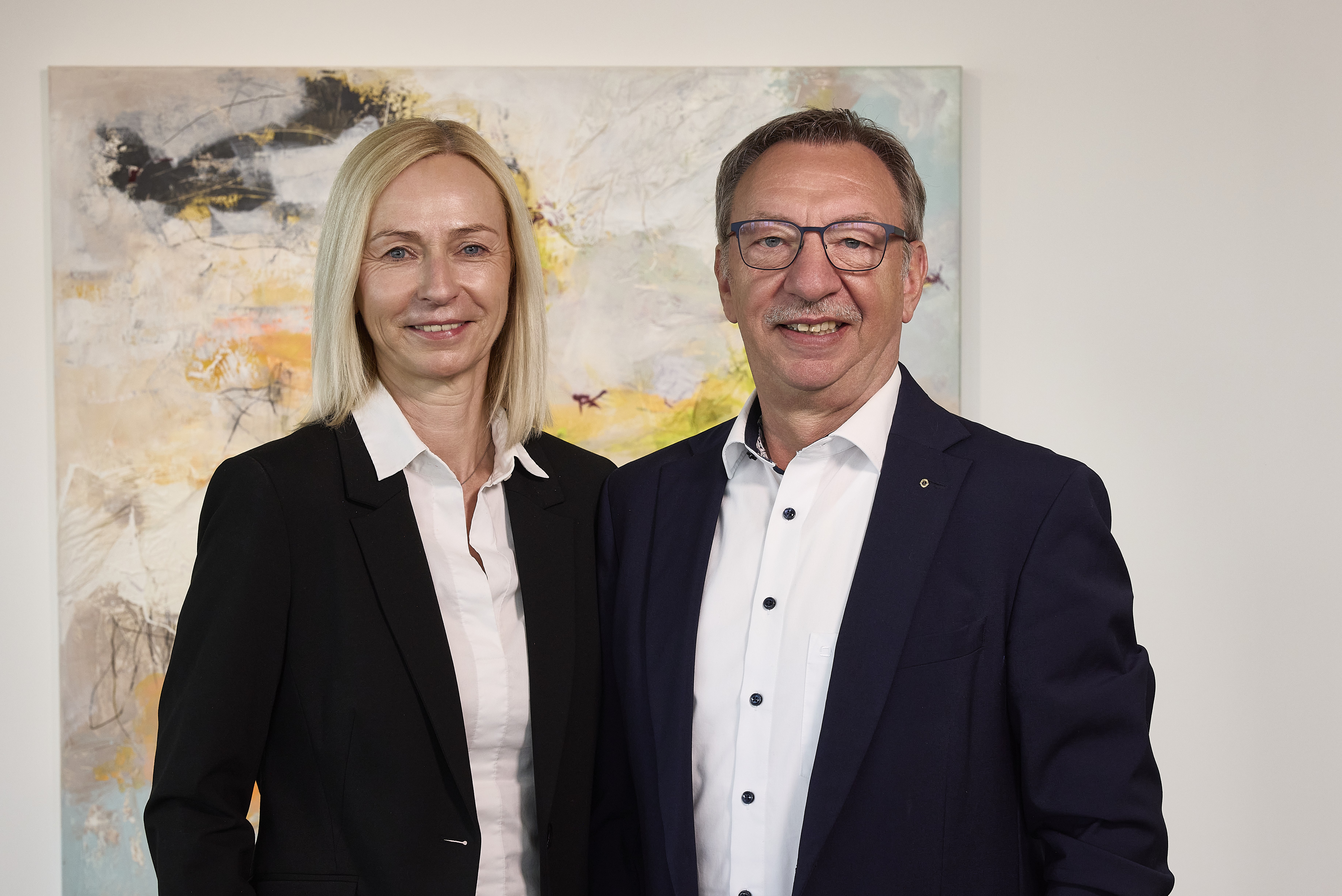 Gerd und Claudia Strobel im Gespräch